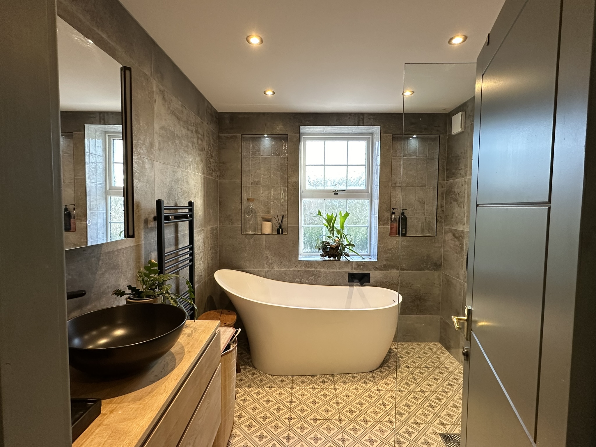 A completed Unity Development Group bathroom renovation in Sheffield