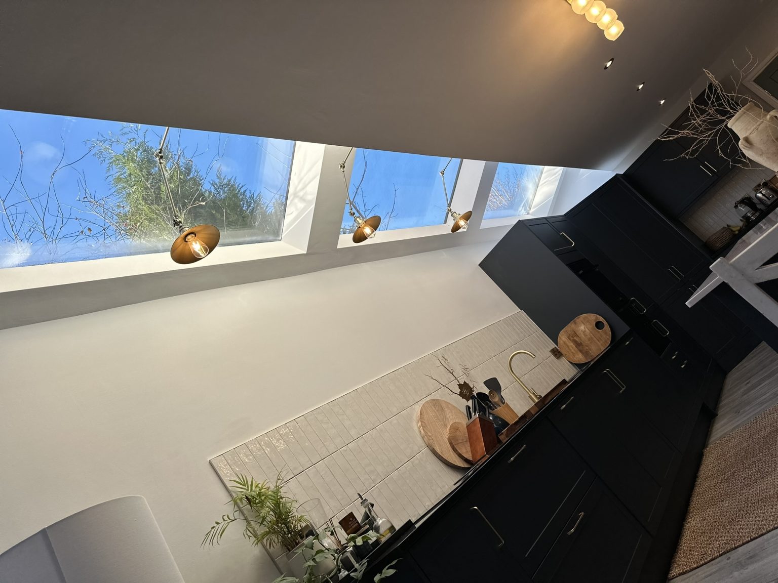 Kitchen-diner single-storey extension