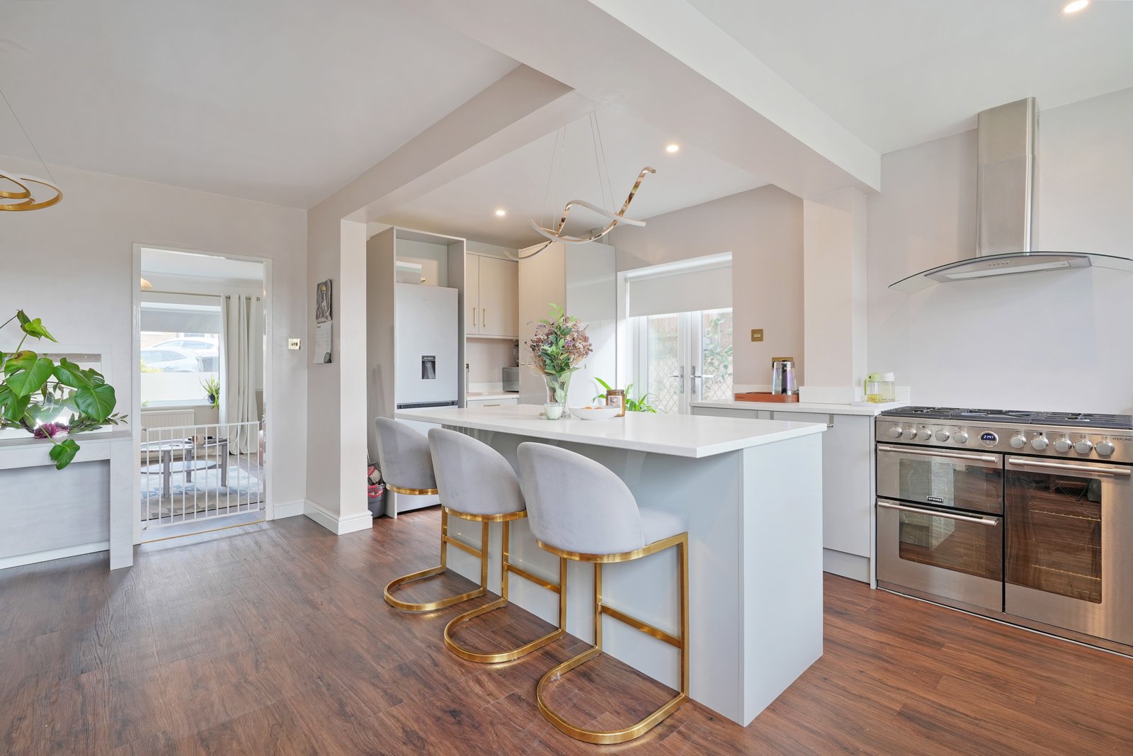 Bespoke kitchen and garden project in Woodseats, Sheffield