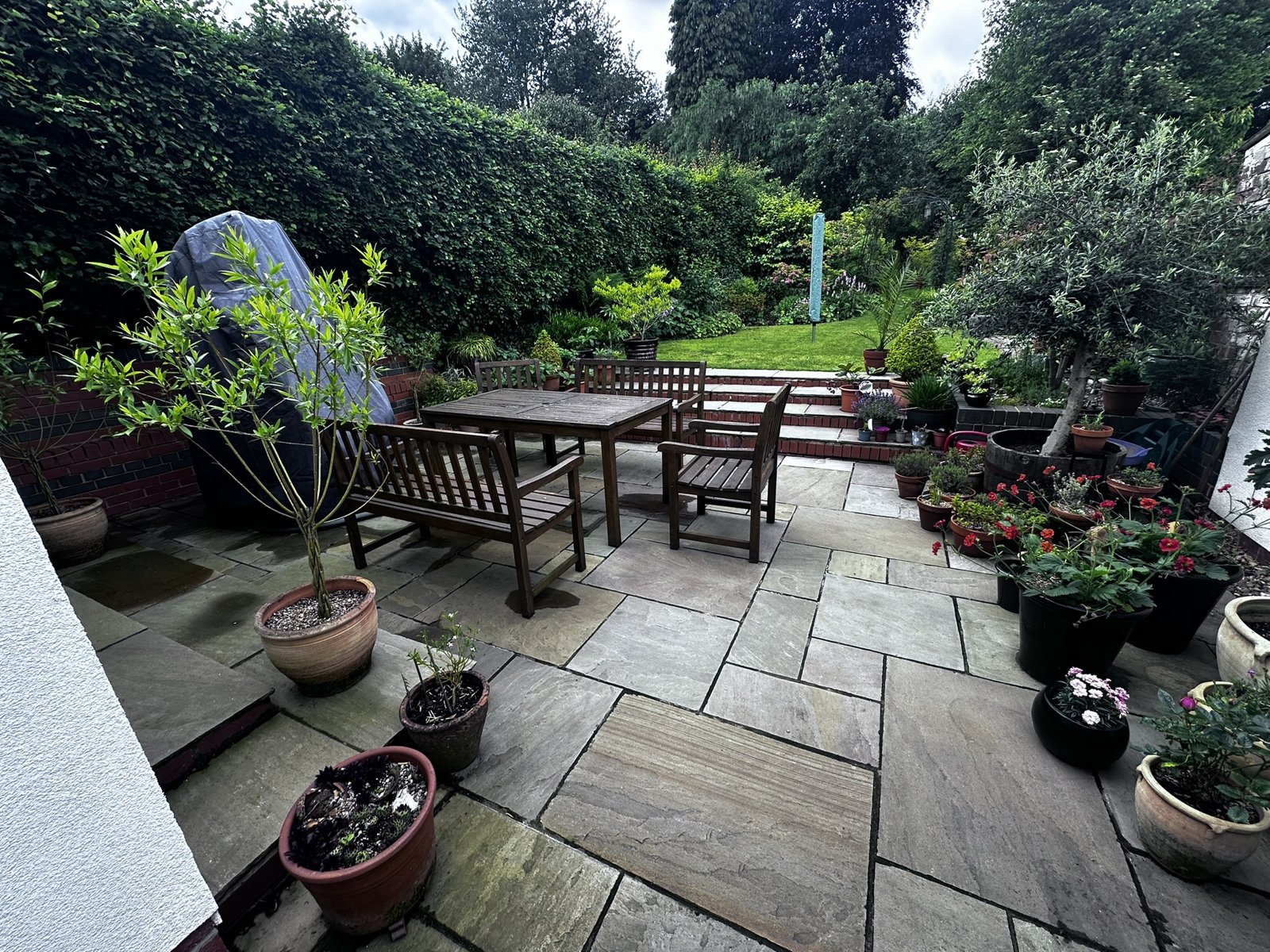 Garden and patio renovation, Sheffield